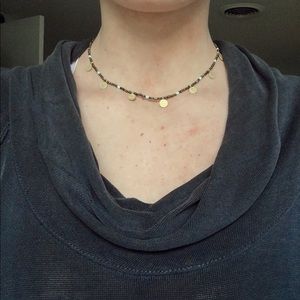 Adjustable Gold Coin Necklace